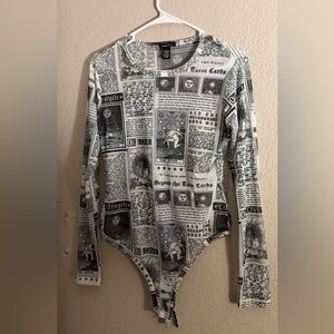 Rue21 Tarot Card Bodysuit